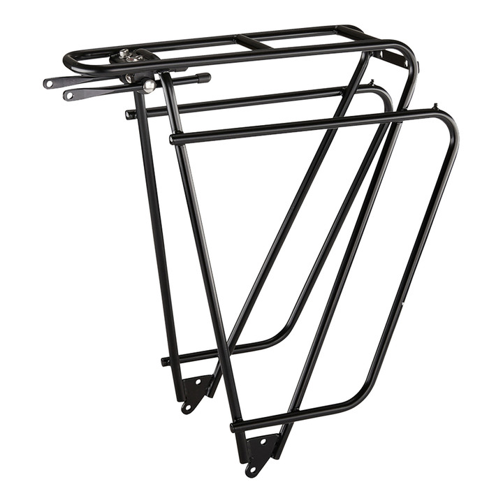Tubus Logo Rear Bike Rack 29" Black Pannier Hooks and Lower Mount 82001