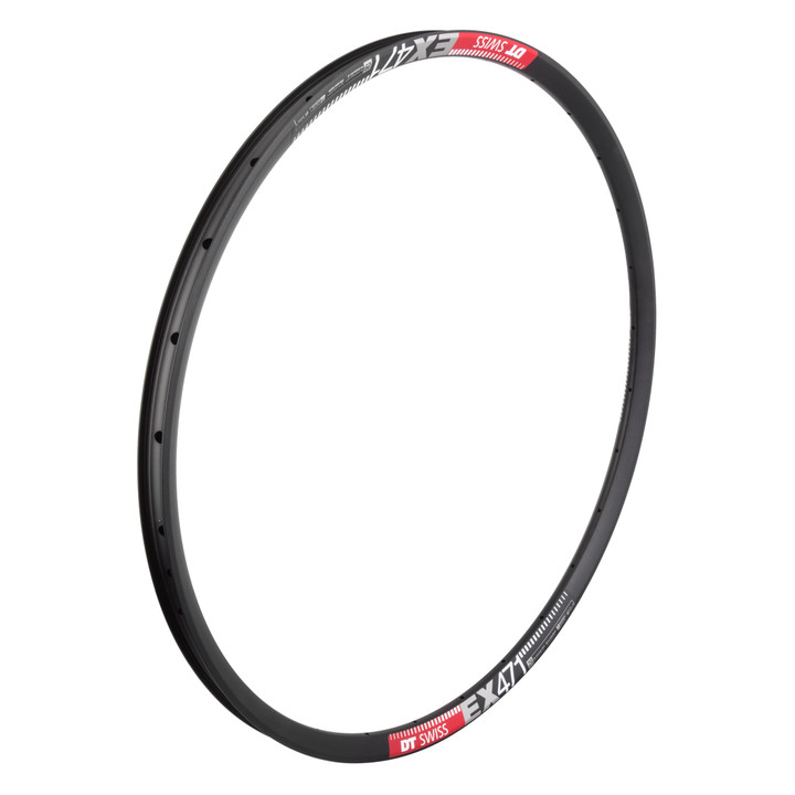 DT Swiss EX 471 29 Tubeless Ready Disc Rim 28h Black Squorx Nipples Washers RTEX4729N28S011238