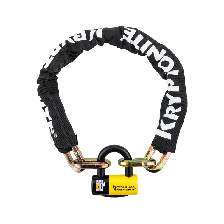 Kryptonite New York Fahgettaboudit Chain 1410 and Disc Lock Keyed 14mm x 100cm 999485
