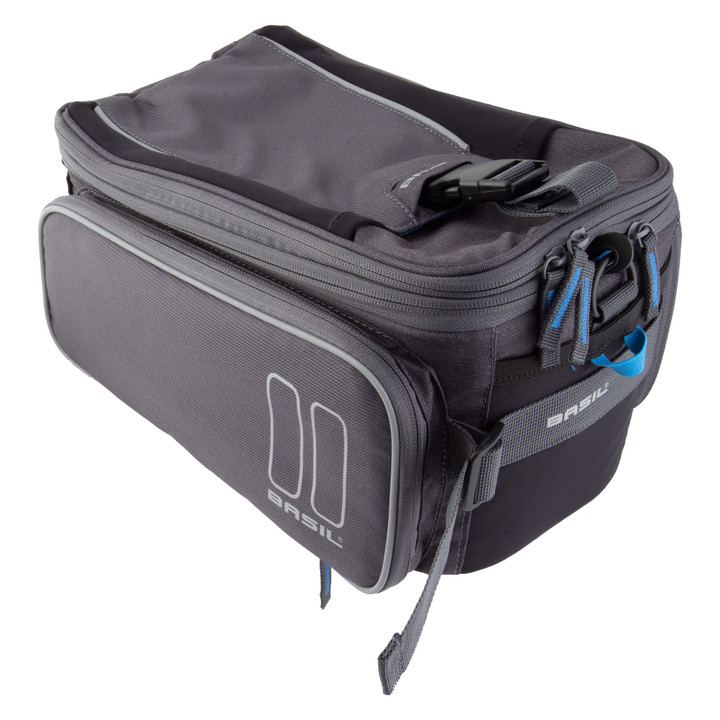 Basil Sport Design Trunk Bag 7-15L MIK Mount Graphite Cycling Bag 17790