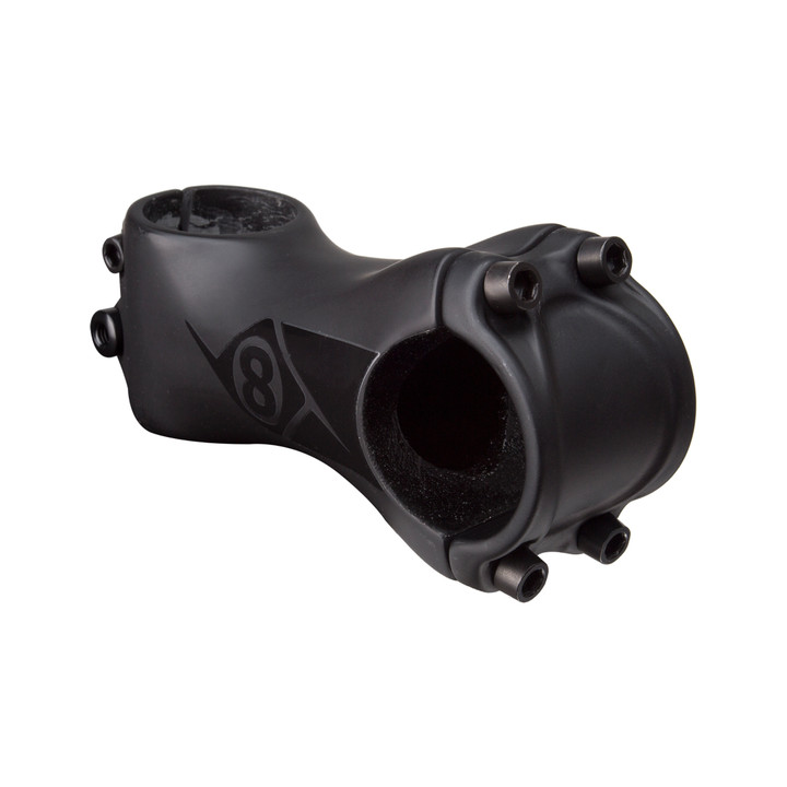 Origin8 Swift Carbon Road Stem 80mm 31.8mm +/-7 Reversible Black 58981