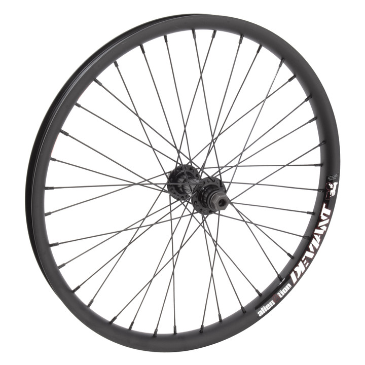 20in Alloy BMX Front Wheel - Alienation Deviant G69, Brakeless Performance 640392