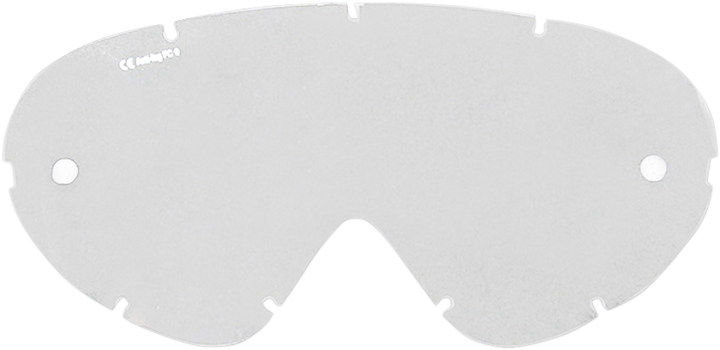Moose Offroad Youth Qualifier Lens - Clear 2602-0586