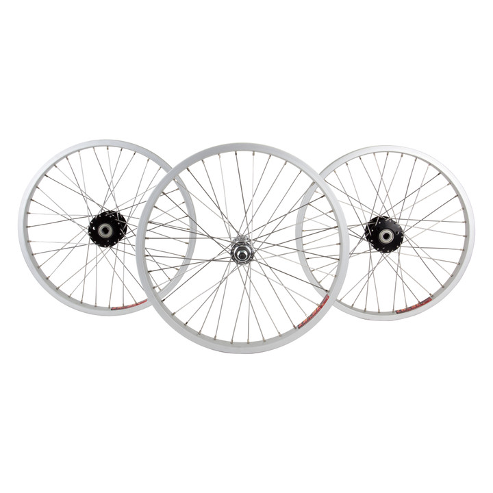 20in Alloy Trike Wheel Set Rim Brake Clincher, 36H Silver 66437