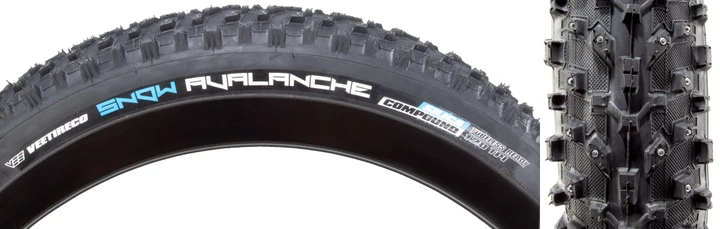 Vee Tire Snow Avalanche 27.5x4.5 Studded Tubeless Ice and Snow Tire B40617