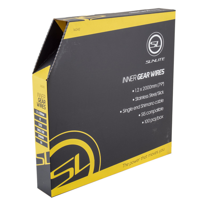 Sunlite Shift Cables 2000mm 1.2mm Box of 100 14242