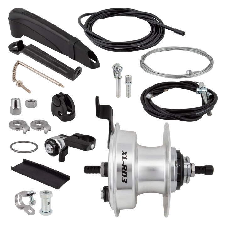Sturmey Archer XLRD3 3-Speed Internal Gear Hub and Drum Brake Kit HKS3TY.CAXS.TS0.BX