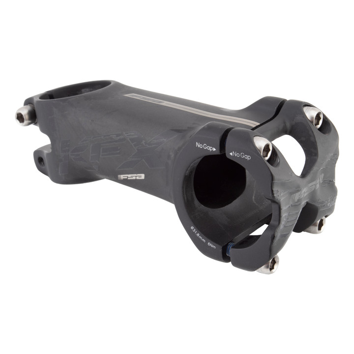 FSA KFX 31.8mm Carbon Aluminum Mountain Bike Stem - Lightweight, CNC Machined, 80mm, 12 175-0042065030