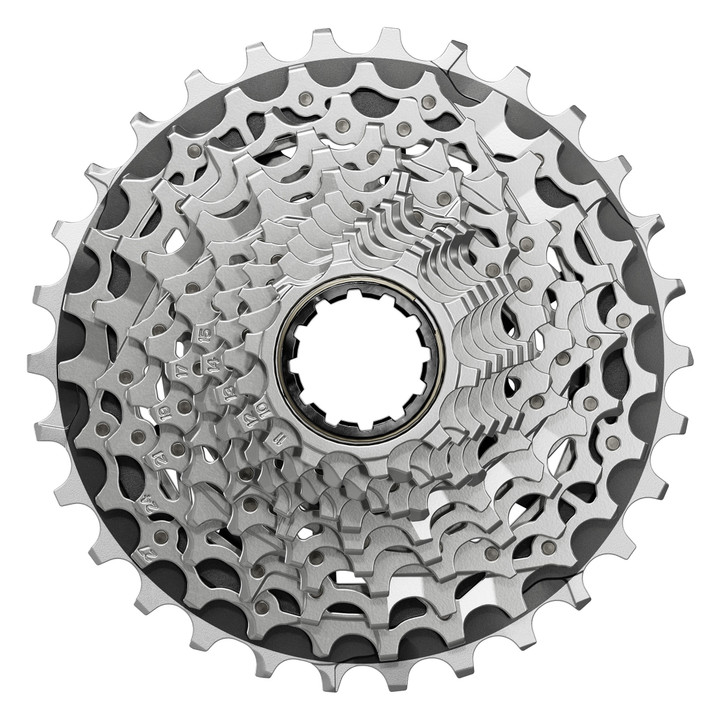SRAM Force XG-1270 12-Speed Cassette, 10-30T, Aluminum/Silv 00.2418.159.001