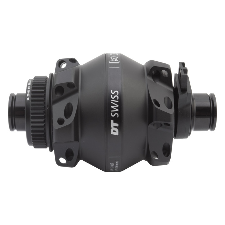DT Swiss 350 Front Dynamo Hub - 12mm Thru, Center-Lock, Black H35PACDXS24SA7760S