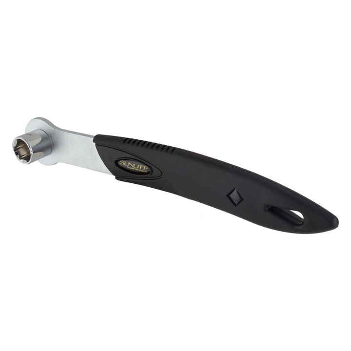 Sunlite 14mm/8mm Hex Crank Bolt Wrench, Hardened Steel, Dual Grip 610243
