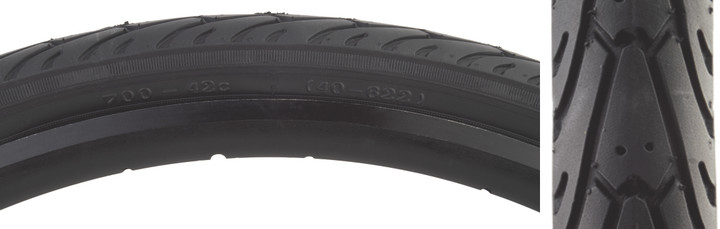 Sunlite City Slick II 700x42 Urban Commuter Fold Tire All-Weather Traction 592865