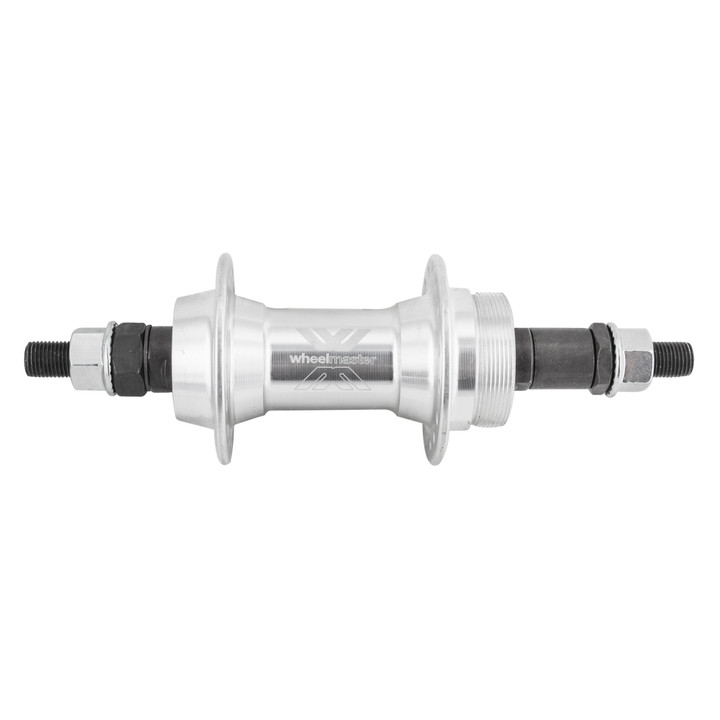 Wheel Master AB-1000 Alloy Bolt-On Rear Hubs 32H Sil 5/7s FW 37413
