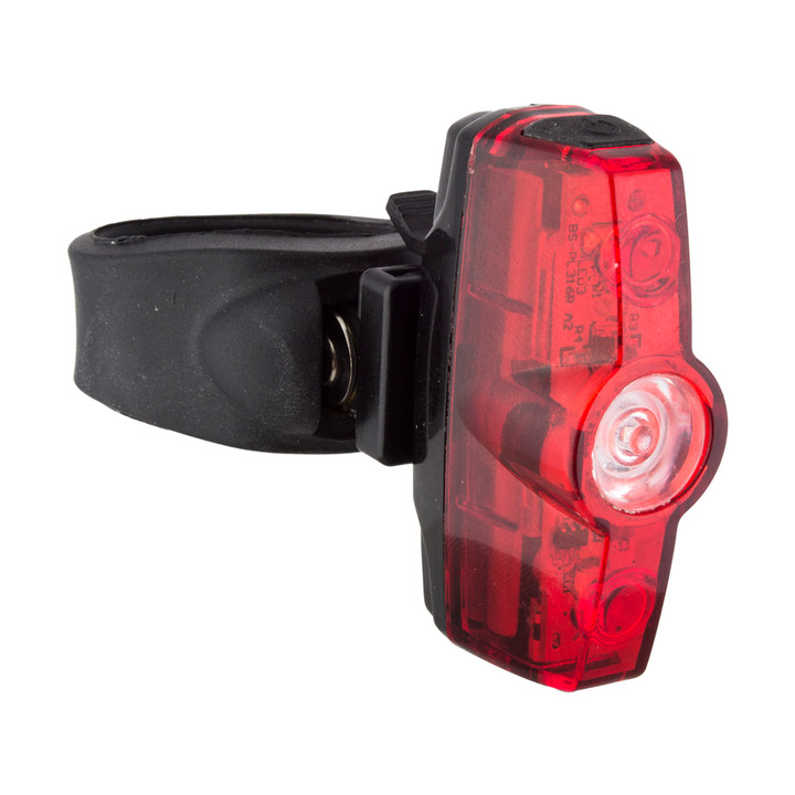 Sunlite HiFi USB Rechargeable Rear Bike Tail Light - 3 Lumens, 4 Modes 911710