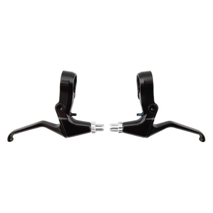 Sunlite Alloy MTB 3-Finger Cantilever Brake Levers - Black, Lightweight 121047