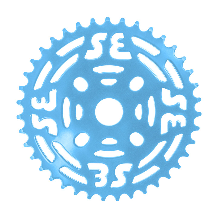 SE Bikes 39T Steel One-Piece BMX Chainring for Single-Speed Drivetrains CW-1499S-39T
