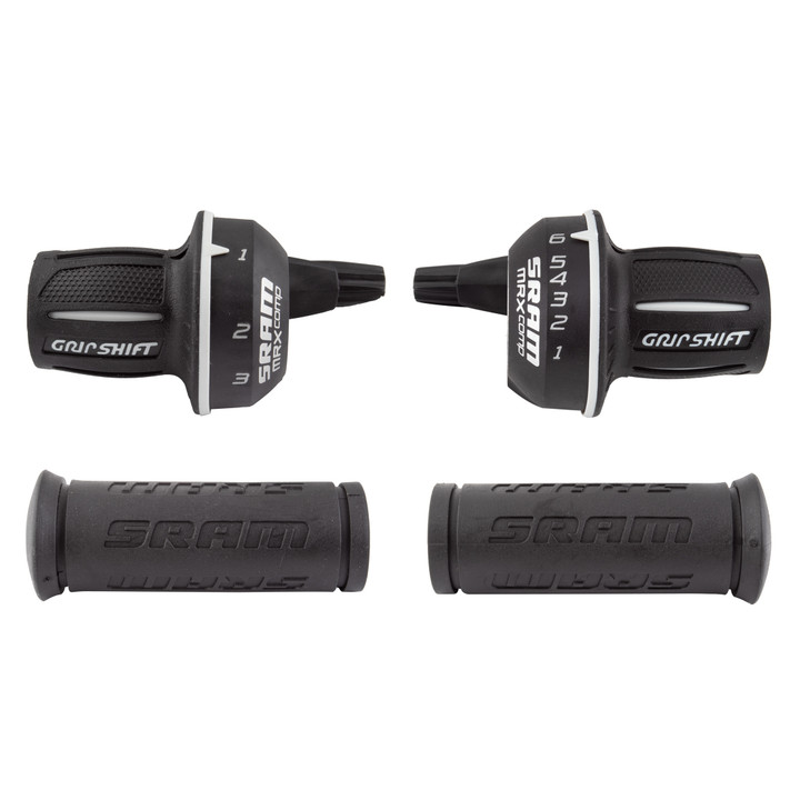 SRAM MRX Comp 6-Speed Microfriction Shifter Set Stationary Grips 00.0000.200.647