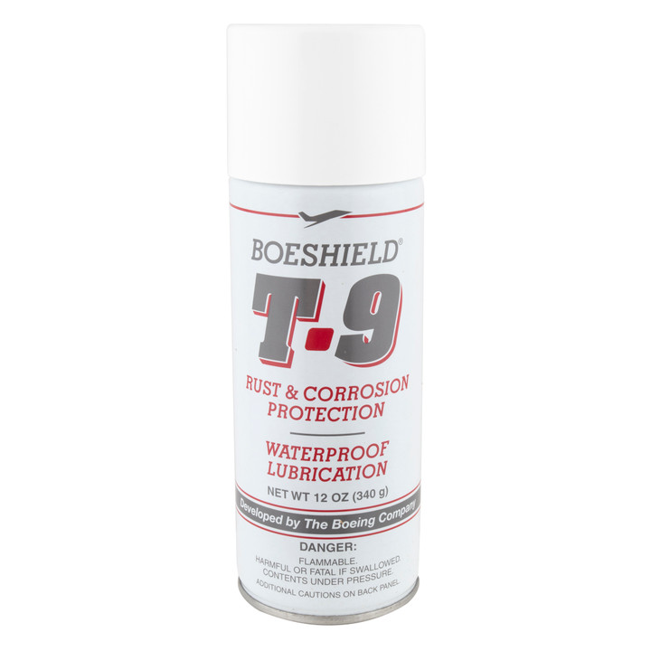 Boeshield T-9 Bike Chain Lube - Waterproof Aerosol, Rust Inhibitor T90012