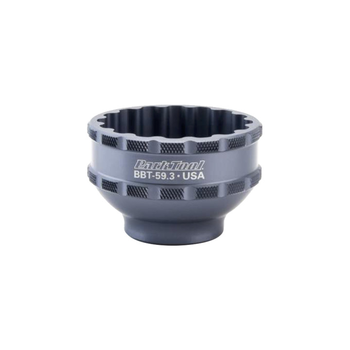 Park Tool BBT-59.3 External Bottom Bracket Socket - CNC Aluminum, Fits Shimano Ultegra and Deore XT BBT-59.3