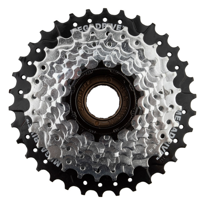 Sunrace 8-Speed Freewheel 13-34T Steel and Zinc Finish MFM56.8CV0.US7.BX