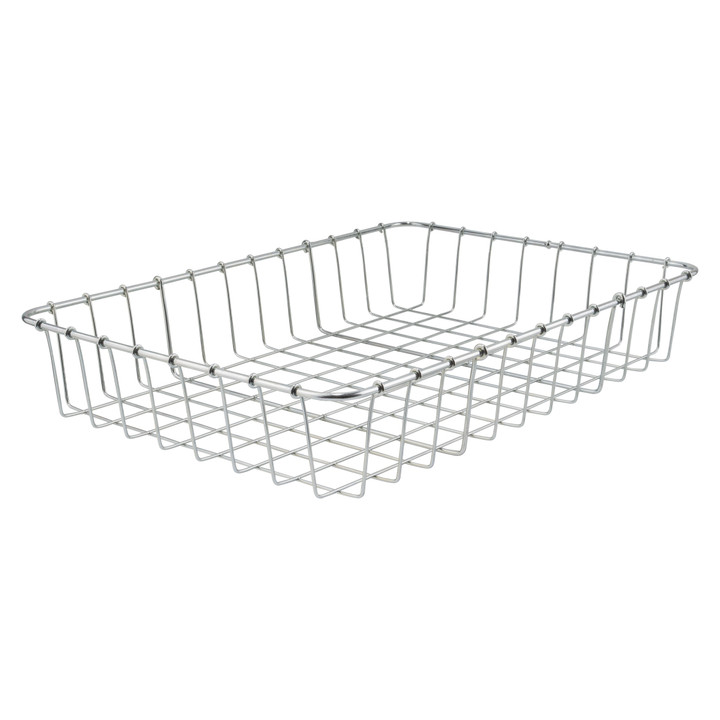 Wald No Hardware Steel Bicycle Basket 17x12x3 - Durable, Powder-Coated Cycling Accessory 42SHC