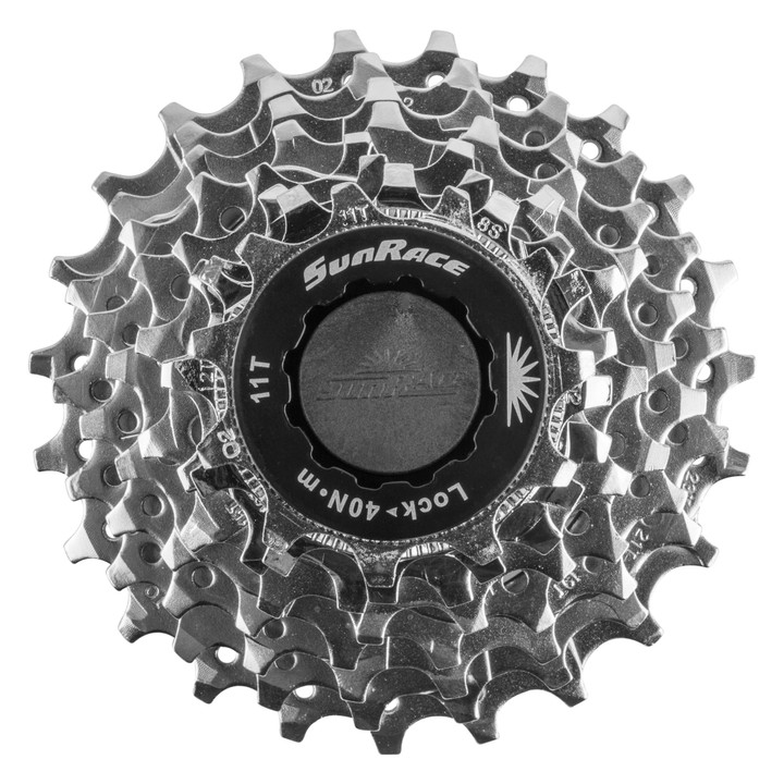 Sunrace CS-R86 11-23T 8-Speed Cassette Steel Cogs and Fluid Drive CSR86.8AO0.NS1