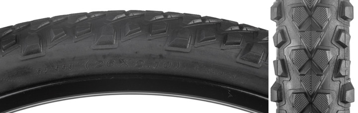 CST Gripper 26x2.1 Mountain Bike Tire, Reflective, Aggressive Tread TB69919000