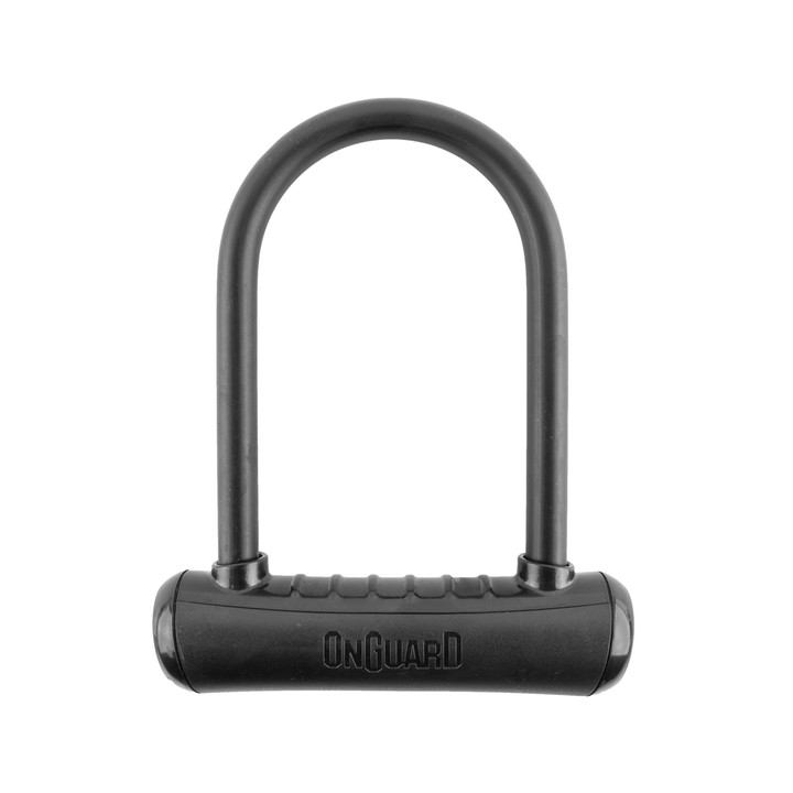 Onguard Neon 8155 Mini Bike Lock - 13mm Hardened Shackle, Dual Deadbolt, Incl. Mount and Keys 8155BL