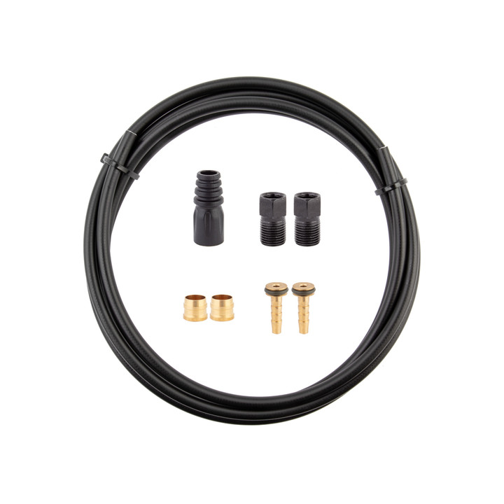 Tektro Hydraulic Brake Hose Kit for Draco and Auriga 2000mm Black 120914