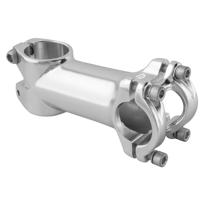 Pure Cycles 90mm Alloy Threadless Road Stem 1-1/8" 7 Silver 570293