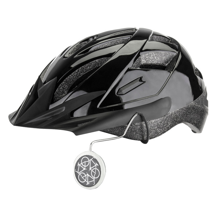 Tiger Eye Handcrafted Helmet Mirror Clip-On - Clear Optics and Larger View 307-221