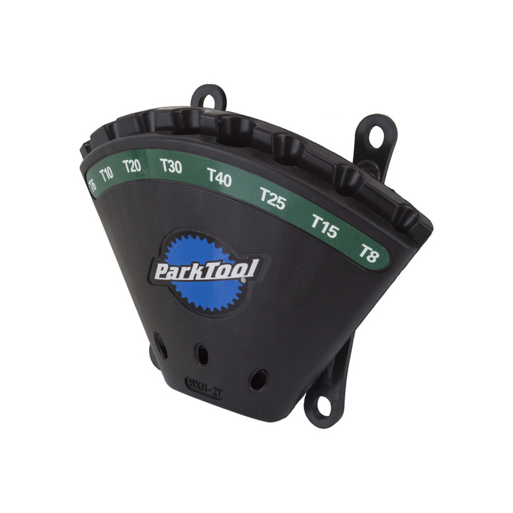 Park Tool HXH-2T Wall Mount Torx Compatible Driver Holder Home Mechanic Bicycle HXH-2T