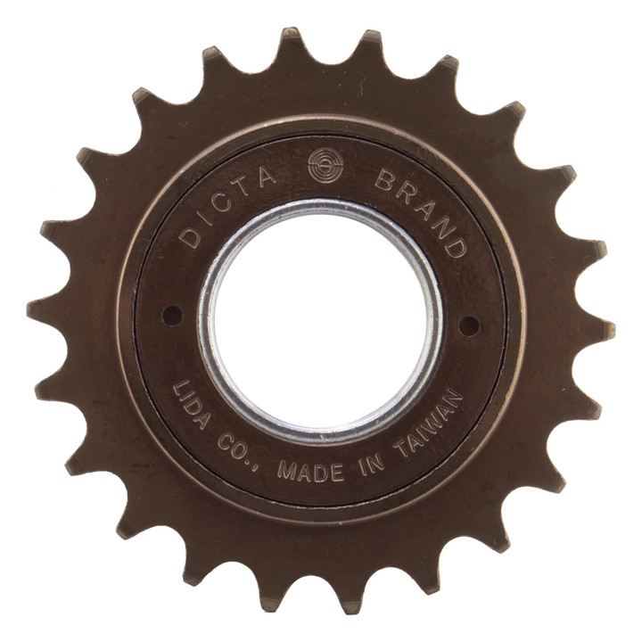 Sunlite 22T Single Freewheel 1/8in Gold Alloy, Durable and Affordable 18521