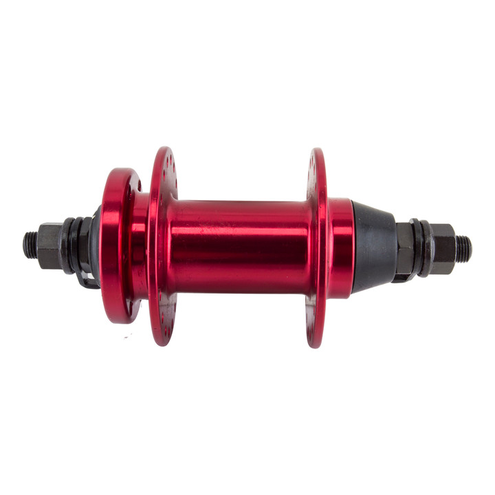 SE Bikes OM Duro 36H Aluminum Disc Brake Hub - Red anodized, 6-bolt compatible KT-K88F