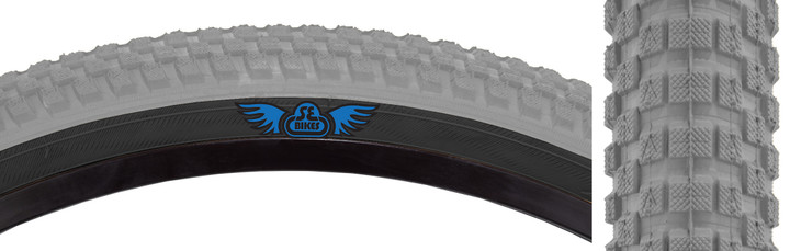SE Bikes Cub 24 x 2.0 BMX Tire - Durable MPC Compound, Classic BMX Style 4752
