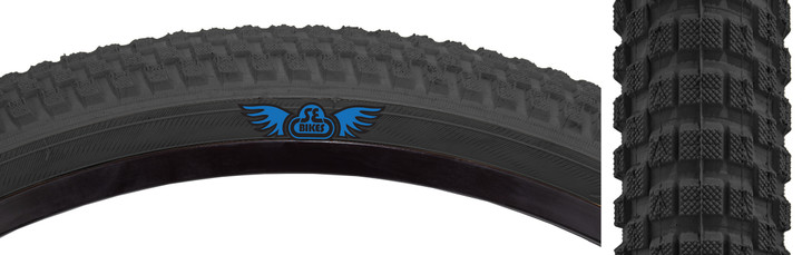 SE Bikes Cub 24 x 2.0 BMX Tire Durable MPC Compound and Street Tread 4746