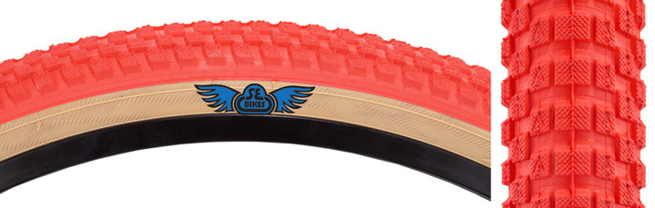 SE Bikes Cub 24 x 2.0 BMX Tire, Durable MPC Rubber, Street Tread 4780