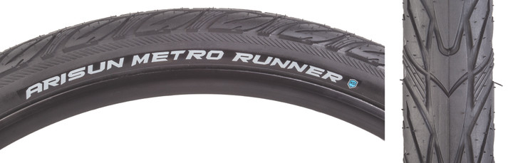 Arisun Metro Runner 27.5 x 1.75 E-Bike Tire Kevlar and Reflective Features T070225