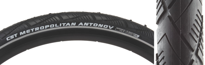 CST Premium Metropolitan Antonov 700x40 Reflective Urban Bike Tire TB96060100