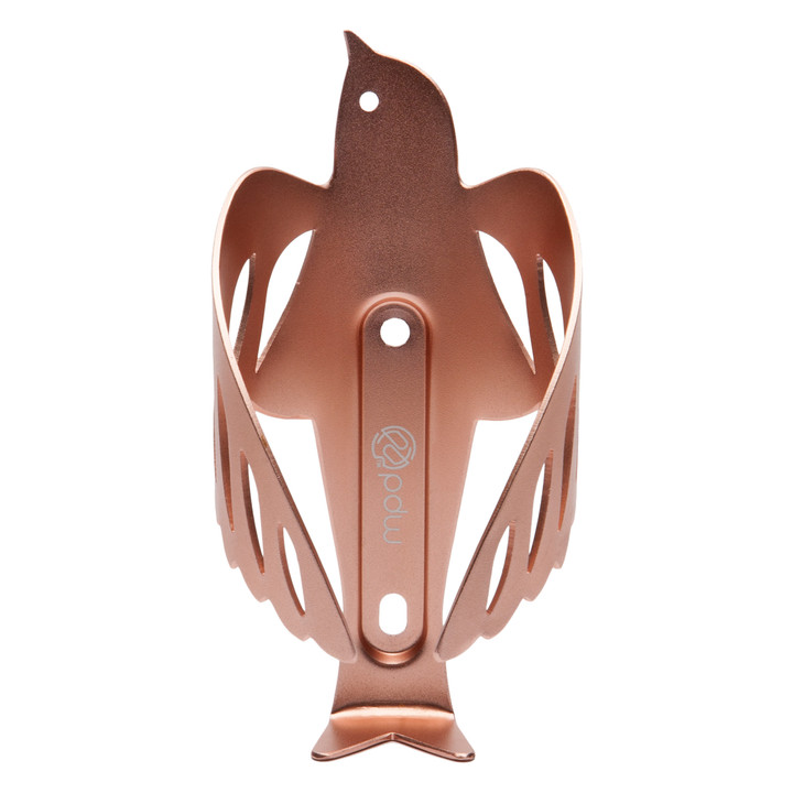 Portland Design Works Sparrow Alloy Bottle Cage - Rose Gold, Lightweight and Secure 526