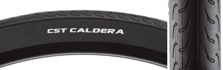 CST Premium Caldera 26x1.5 Reflective Road Tire - Long-Lasting, Puncture-Resistant TB60148000