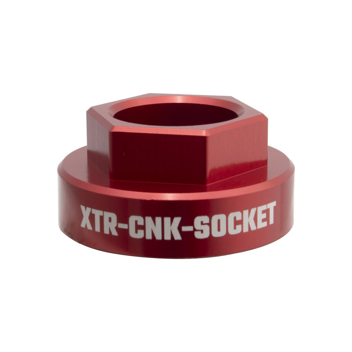 Shimano XTR 16-Notch Lockring Socket Tool - Precision Red Aluminum XTR-CNK-SOCKET