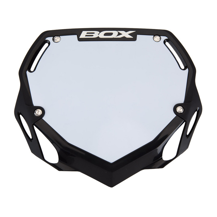 Box Two Number Plate Black Large Color Fast 3D Injection Molding For BMX BX-NP13000LG-BK