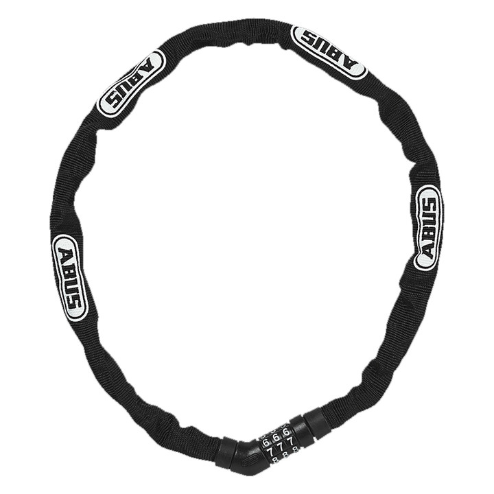 ABUS Steel-O-Chain 4804C Combination Lock 75cm Length 4mm Diameter Black 71617