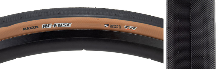 Maxxis ReFuse 700x40 Tubeless Gravel and Road Tire MaxxShield TB00334800