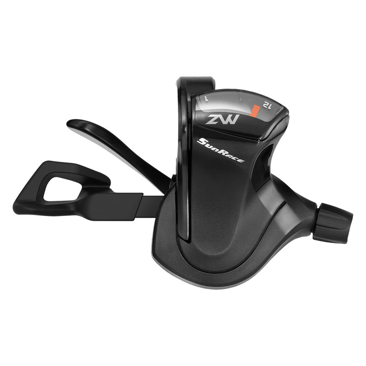 Sunrace MZ33 12-Speed Trigger Shifter Optical Display and Alloy Levers DLMZ33.RW00.0S0.BX