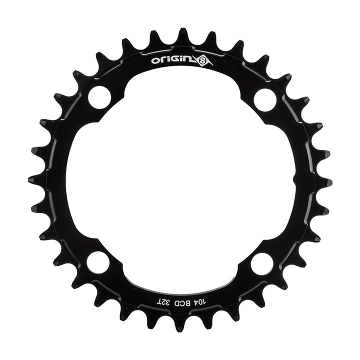Origin8 Holdfast 32T 1x Chainring, Aluminum 10/11/12-Speed, Narrow/Wide Design 210244