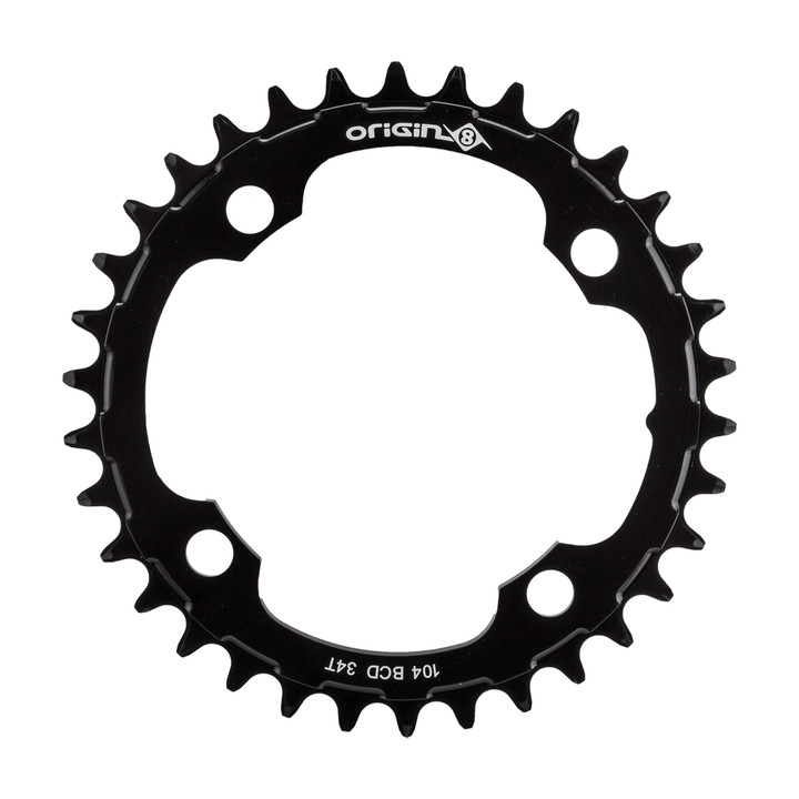 Origin8 Holdfast 34T 1x Chainring 104mm 10/11/12-Speed Alloy 210245