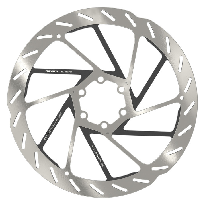 SRAM HS2 180mm Disc Brake Rotor | Heat Dissipation, MTB Performance 00.5018.176.001