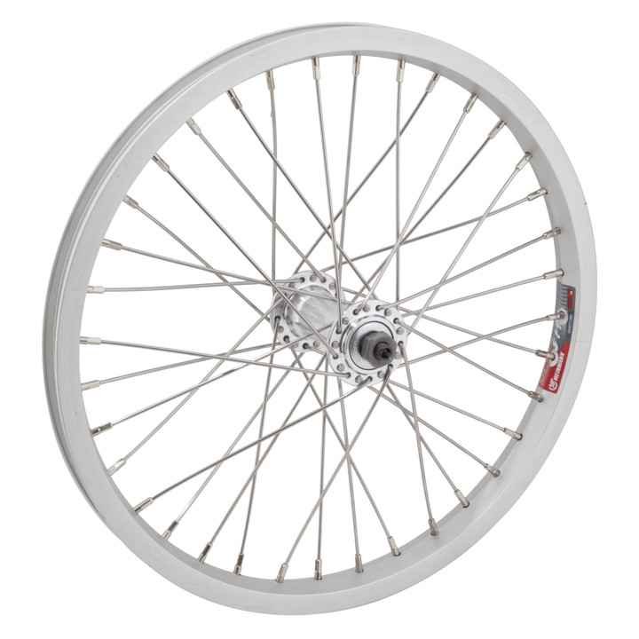 16in Alloy Recumbent Front Wheel QR Axle and Clincher Rim 65757